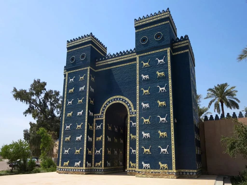 Ishtar Gate at Hillah, Iraq