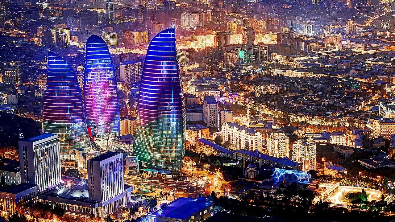 A view of Baku