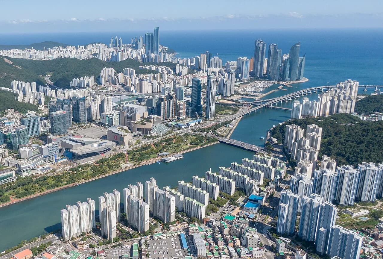 A view of Busan