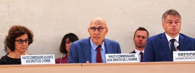 UN rights chief slams repression politics, highlights freedom-development link