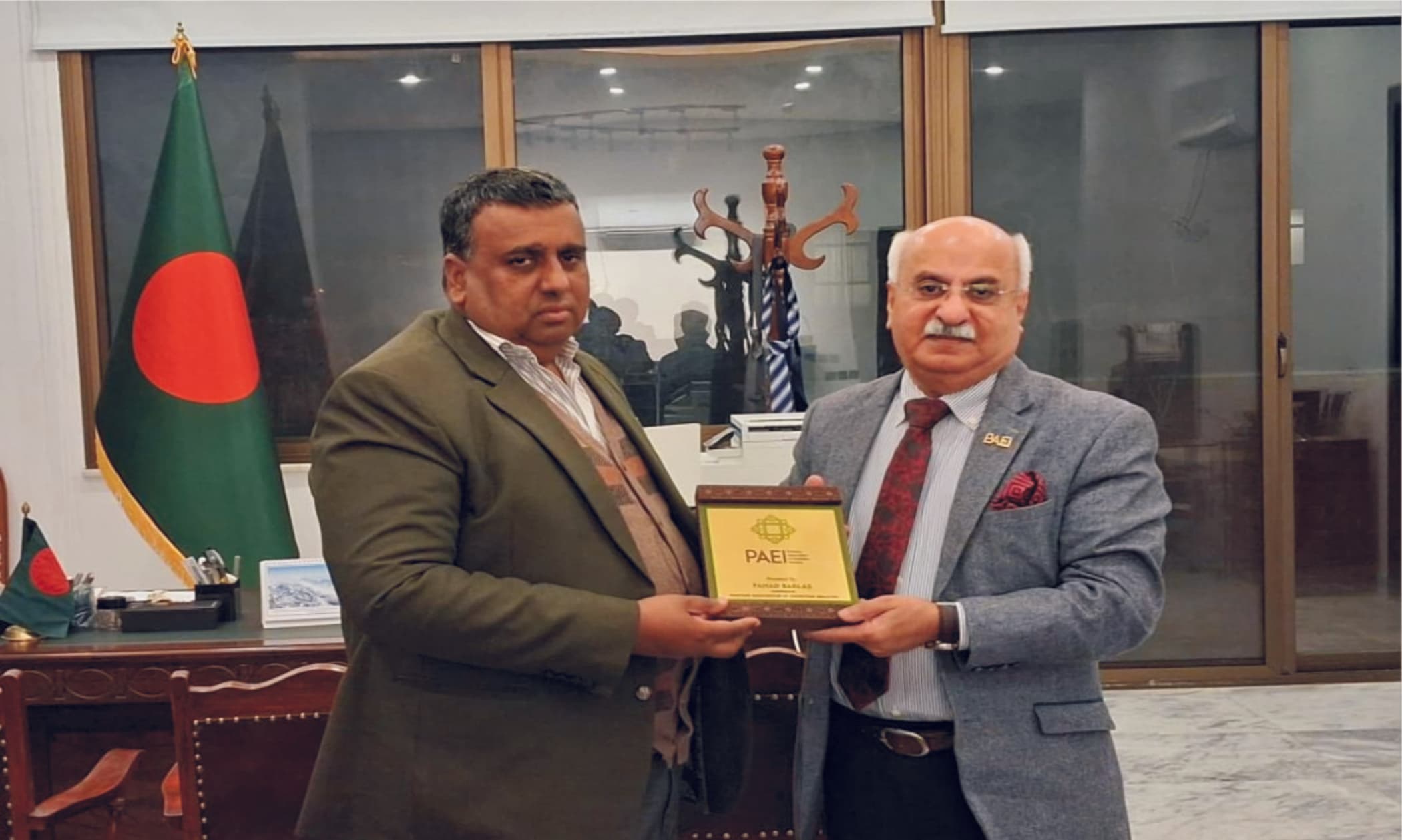 Dadyal: PML-Q Leaders Chaudhry Muhammad Shafiq and Dr. Shaukat Ali Sheikh Express Deep Grief Over the Sudden Death of Imran Tayyab Ansari