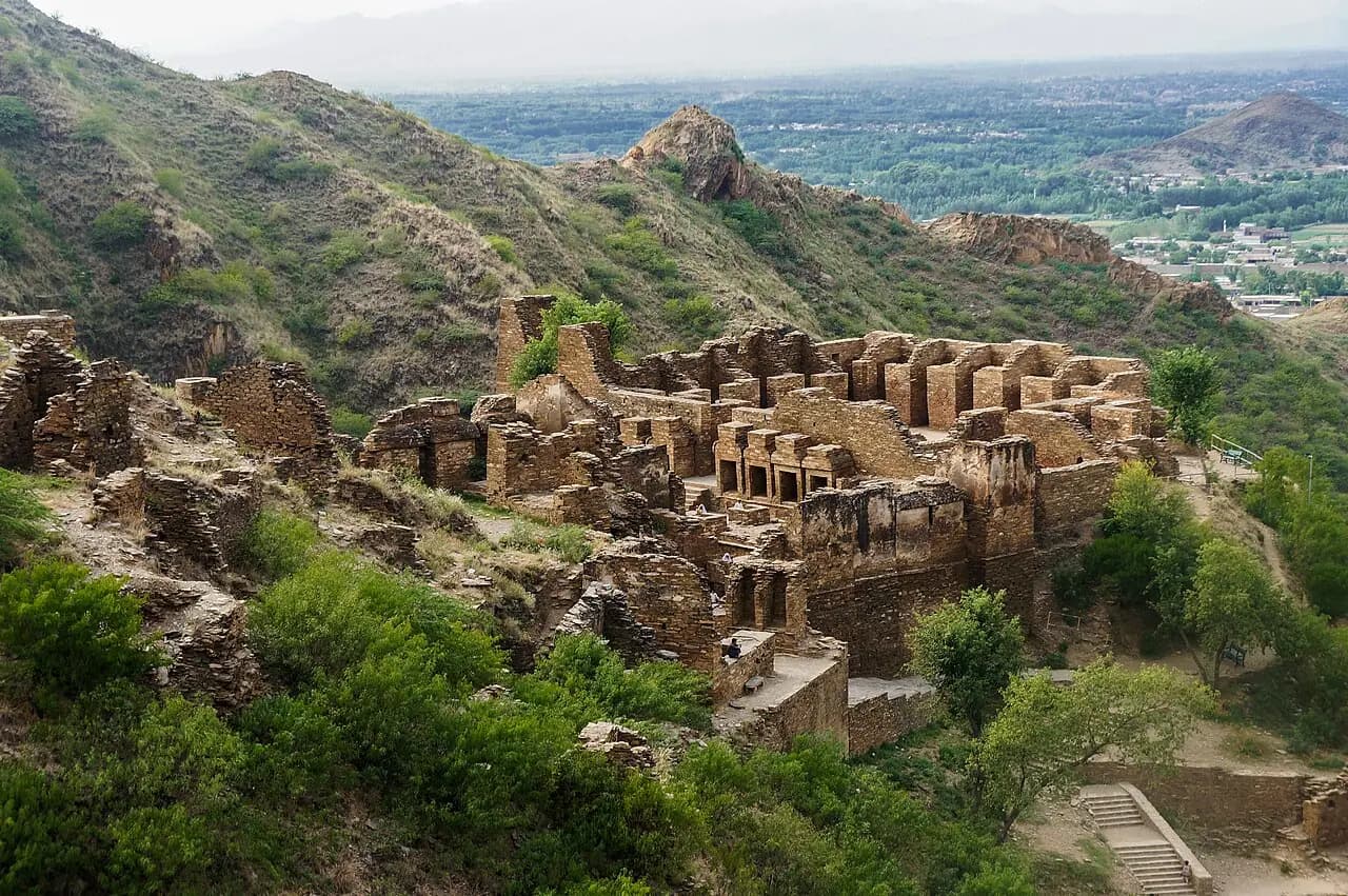 Buddhist monastic ruins at Takht-i-Bahi, Pakistan