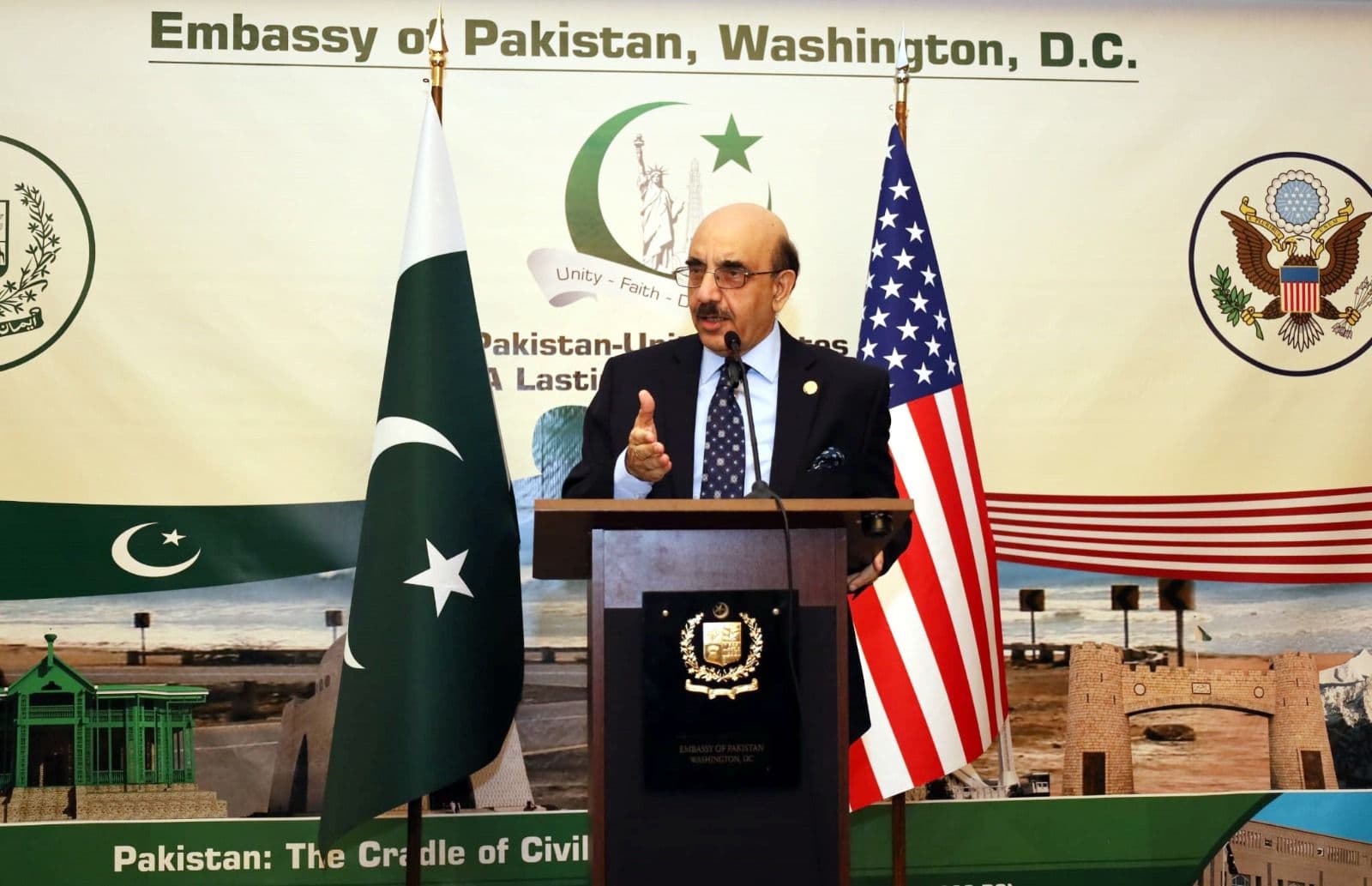 Iqbal is our ideological compass and lodestar and pioneered the idea of alliance of civilizations: Masood Khan