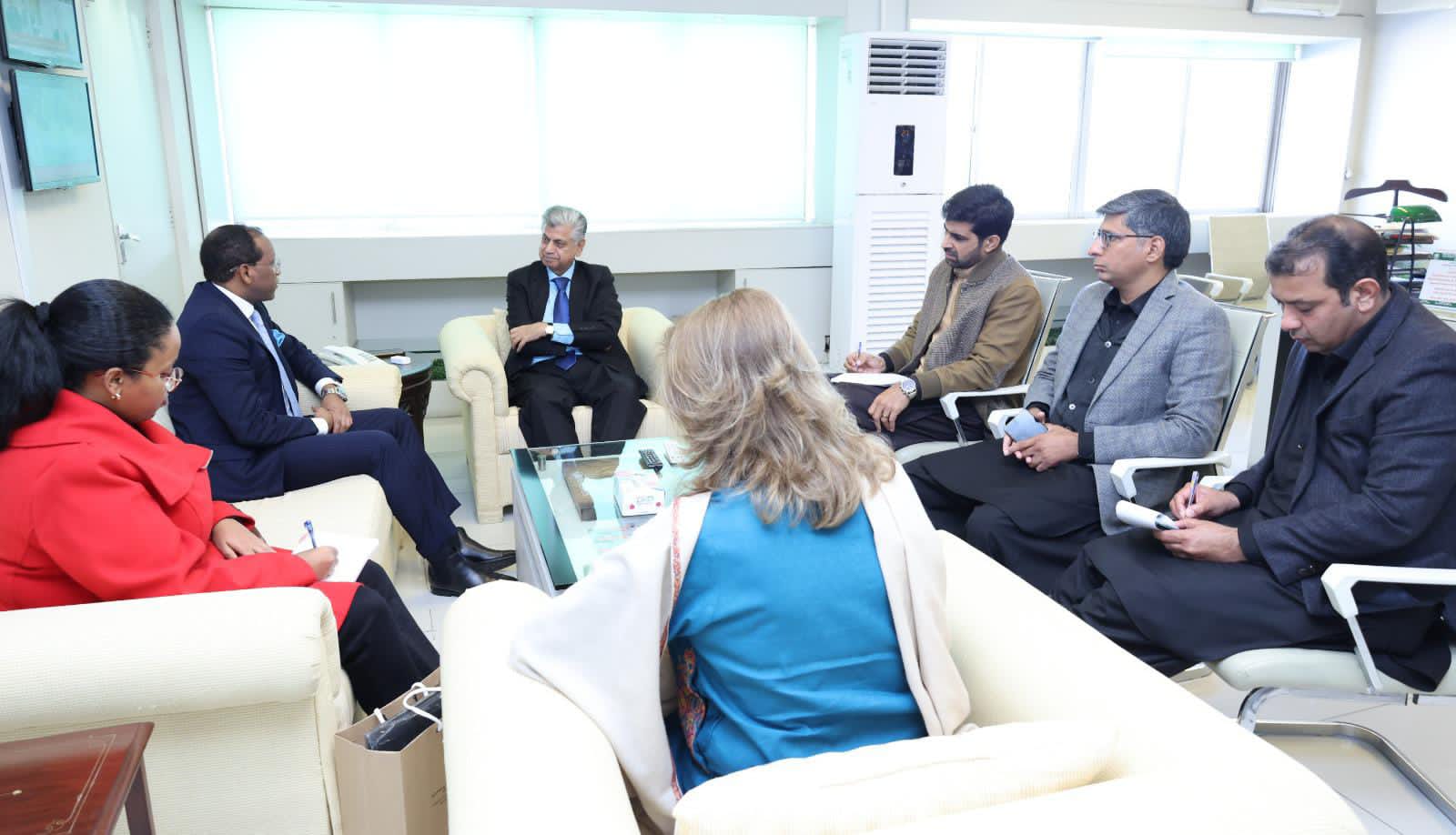 Ambassador Jemal Beker Abdula and Minister Murtaza Solangi Discuss Strengthening Ties through Media Initiatives