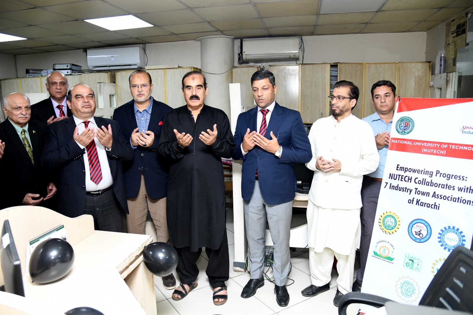 NUTECH Inaugurates Point of Contact Office at Karachi Chamber of Commerce & Industry (KCCI)