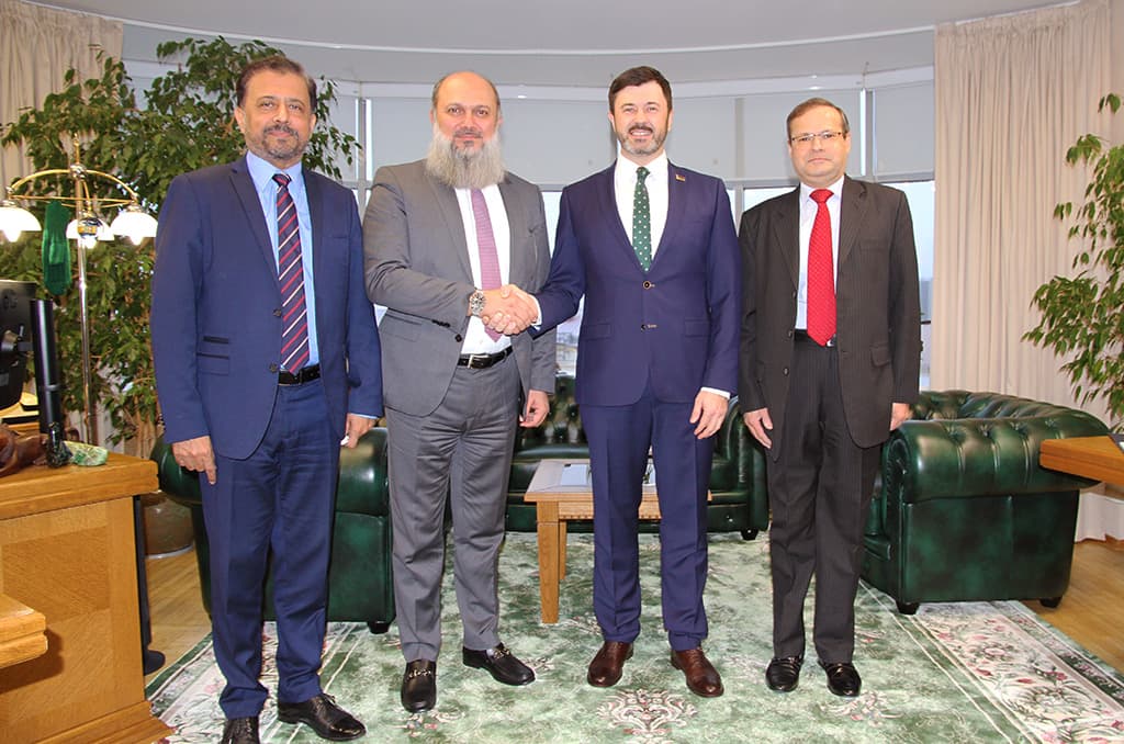 Deputy FM Belarus Lukashevich, Minister Kamal Khan Discuss Bilateral Trade Expansion