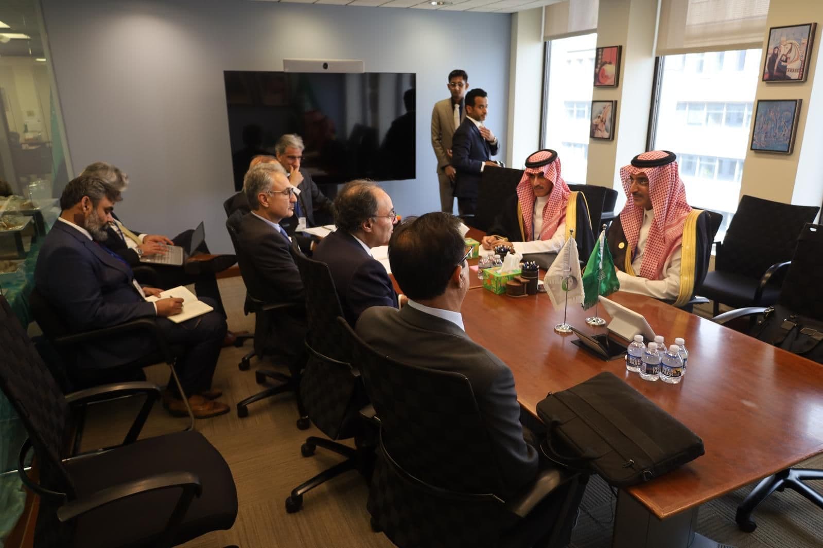 Pakistan's Finance Minister meets CEO of Saudi Fund for Development
